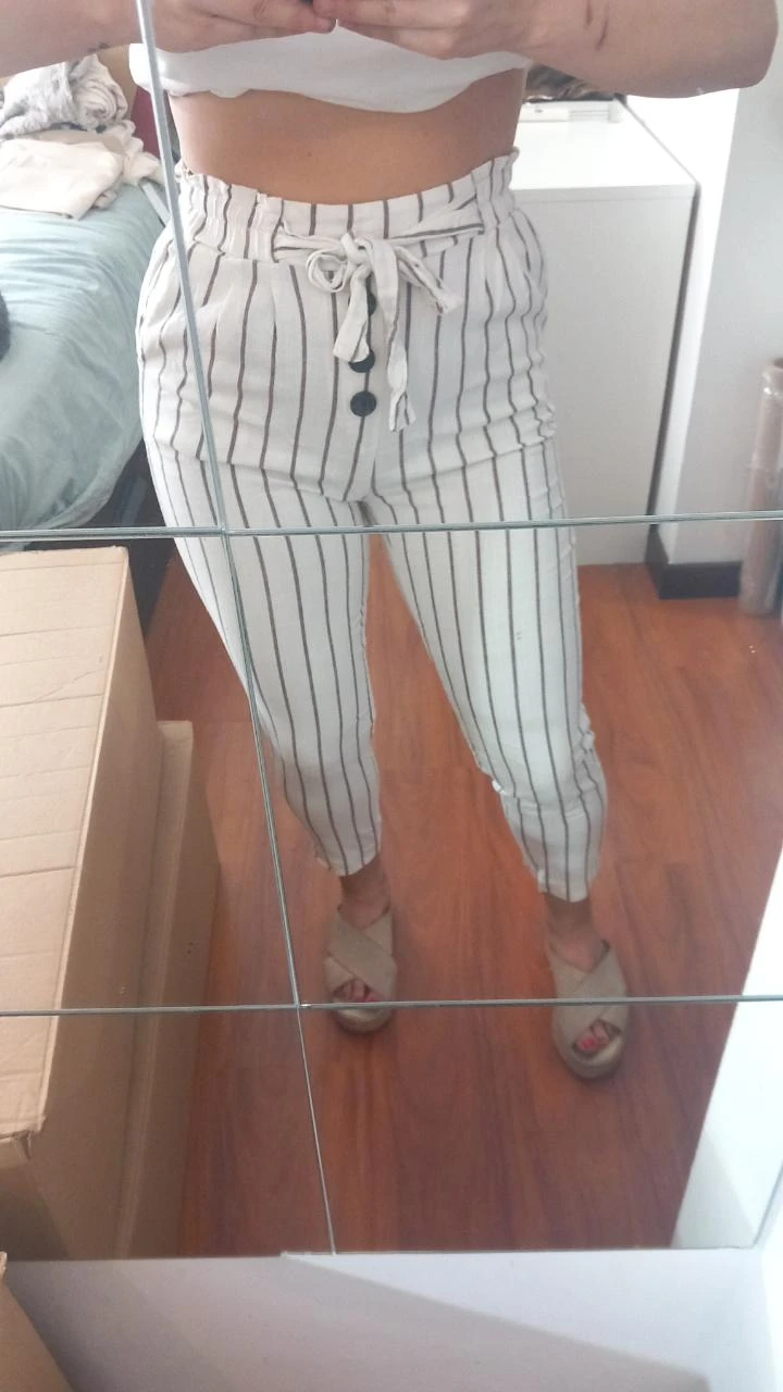 Pantalon à rayures Stradivarius - Taille S/36 | Calças às riscas – photo 5